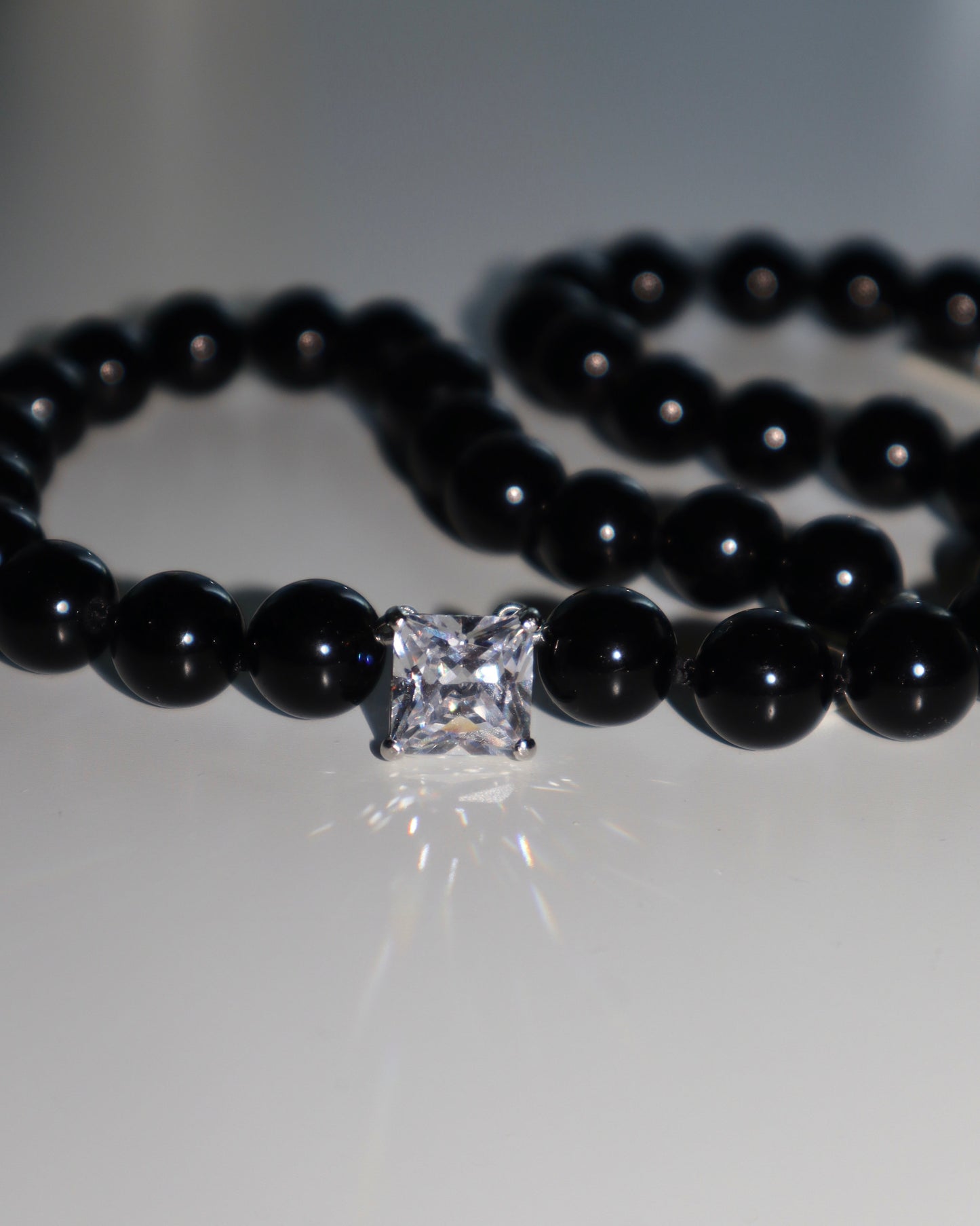 Bourbon Onyx Necklace