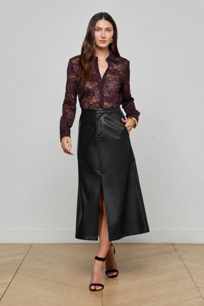 Robyn A-Line Midi Skirt