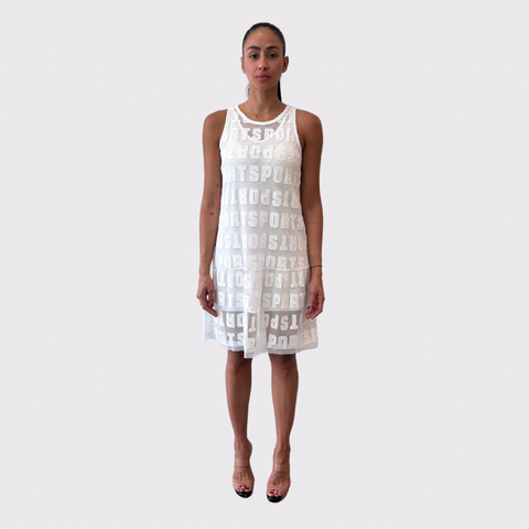 Marc Cain Logo Mesh Dress