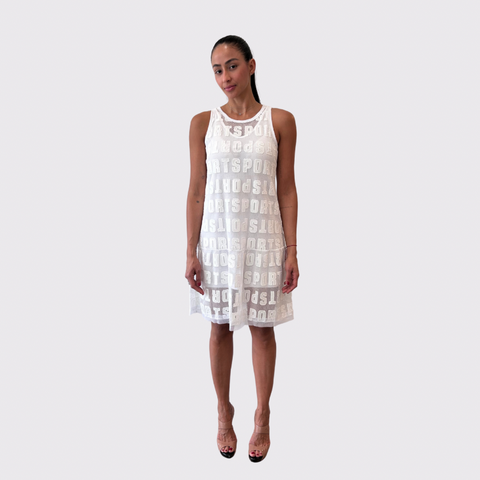 Marc Cain Logo Mesh Dress