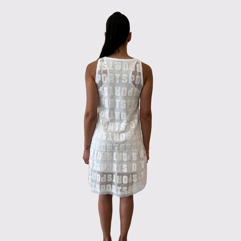 Marc Cain Logo Mesh Dress