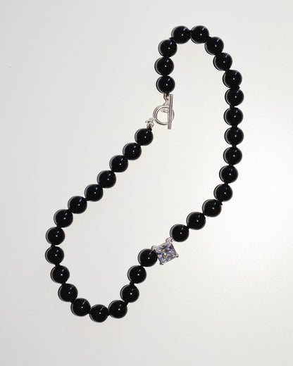 Bourbon Onyx Necklace