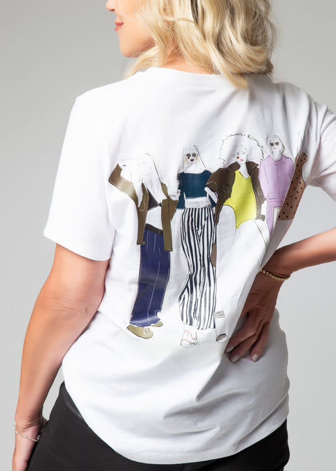 'WE CAN' T-Shirt by Nessa Lilly x Carriage Trade