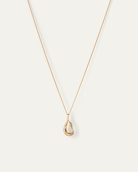 Mini Egret Pendant Necklace