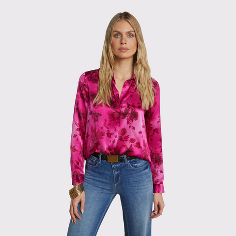 L'Agence Tyler Silk Blouse