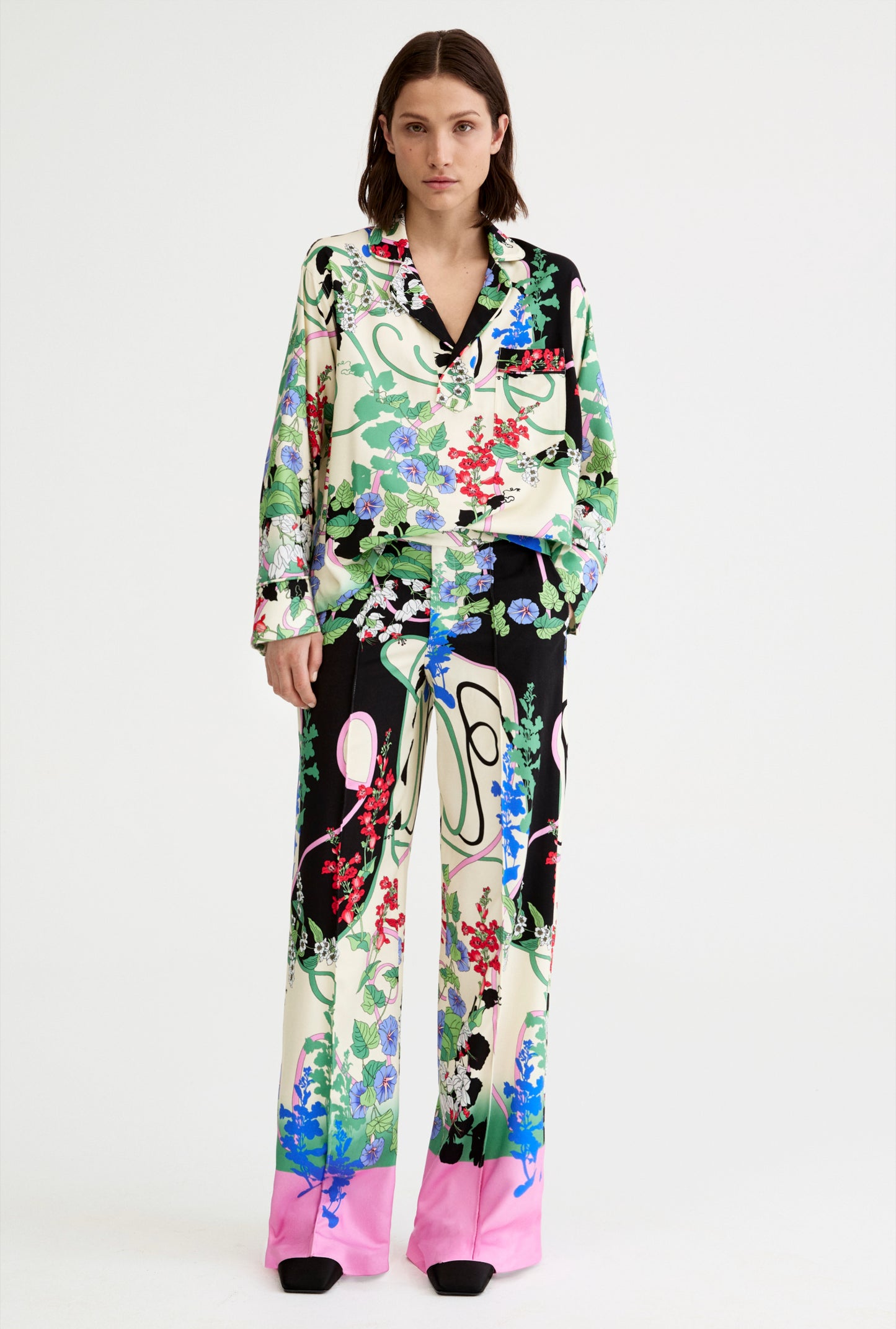 Low Rise Slouch Trouser