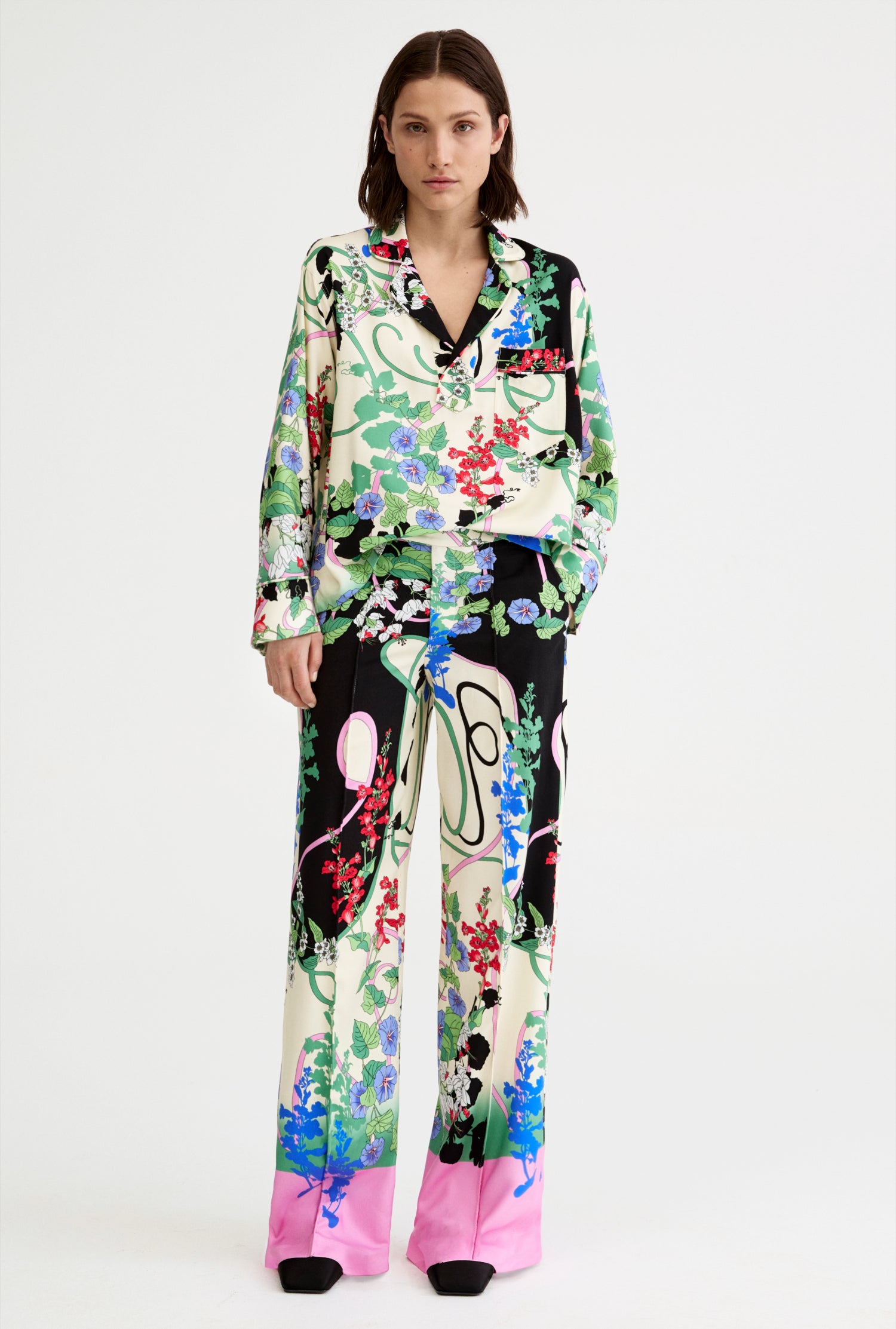 Low Rise Slouch Trouser