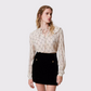 Twinset Quilted Velour Skirt