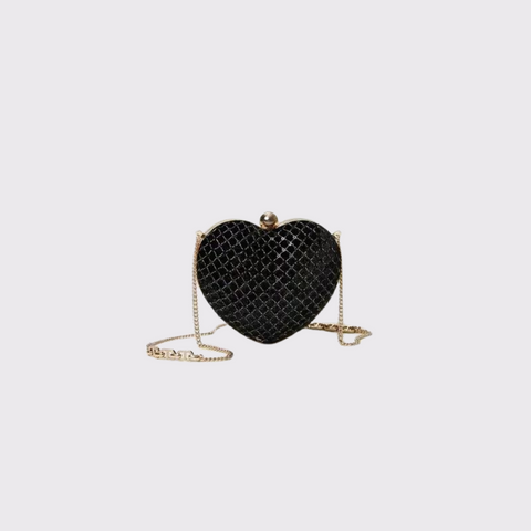 Twinset 'Coup de Coeur' Embroidered Velvet Clutch