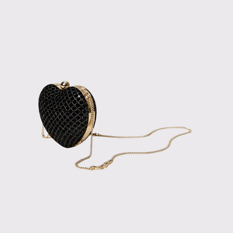 Twinset 'Coup de Coeur' Embroidered Velvet Clutch