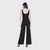 Discover the perfect balance of timeless style and luxury with the Evette Sleeveless Jumpsuit by L'Agence! The sleek sleeveless design, tapered waist, and wide flared legs, this jumpsuit will make you feel both glamorous and sophisticated. Perfect for a night out or a special occasion, you'll be having a fashion moment to remember!
