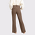 Cambio Fawn Trouser in Chocolate Brown