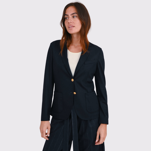 Circolo Giacca Slim Lana Blazer