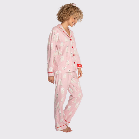 PJ Salvage Flannels PJ Set - Pink Dream
