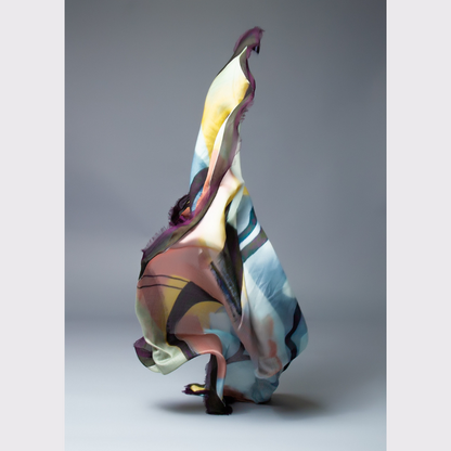 'LIBERTÉ' Scarf by Sophie Brussaux X Carriage Trade