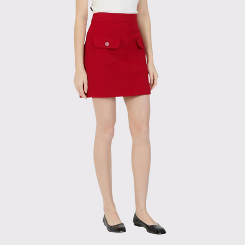 Seductive Paris Skirt Cherry