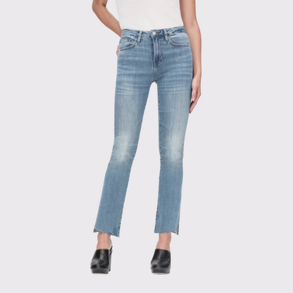 Frame Le Crop Mini Boot Cascade in Wavey
