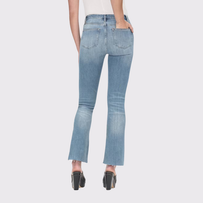Frame Le Crop Mini Boot Cascade in Wavey