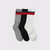 Lim Lim Stripe Long Sock in Black