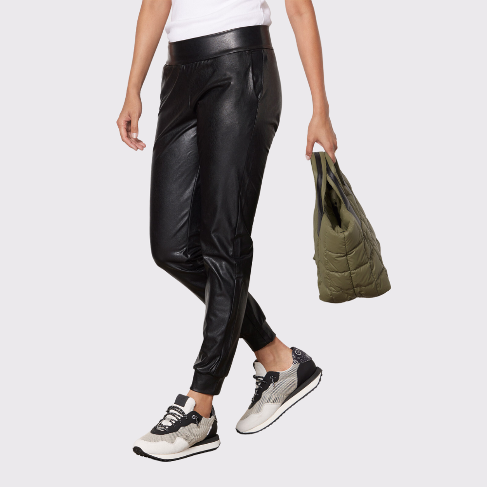 Commando Faux Leather Jogger @ Carriage Trade Shop in the Kingsway