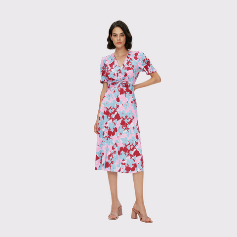 Diane Von Furstenberg Anaba Short Sleeve Dress