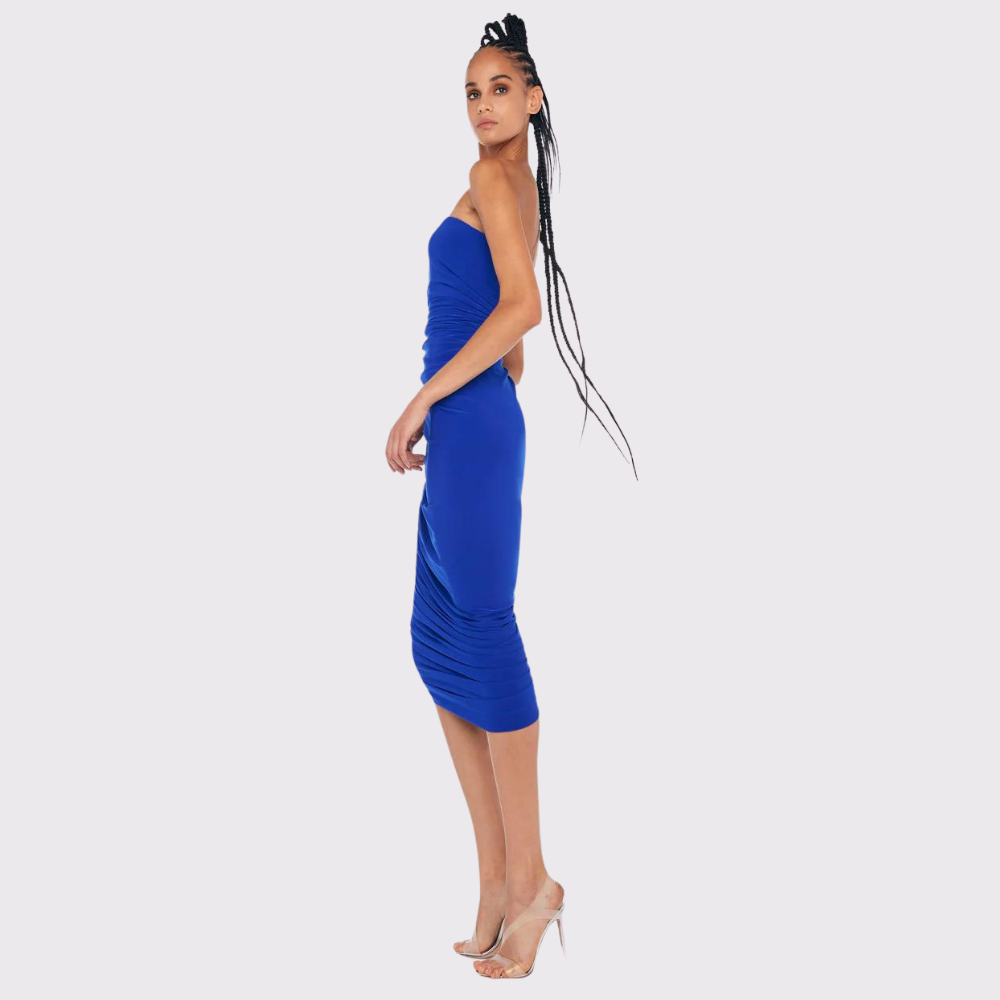 Norma Kamali Strapless Diana Dress