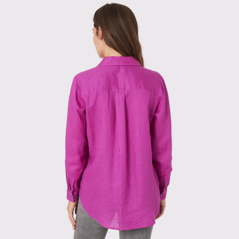 Repeat Woven Blouse in Orchid