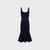 L'agence Bisous Flared Sleeveless Dress in Midnight