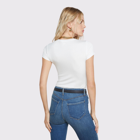 L'agence Ressi Slim-Fit Tee in White