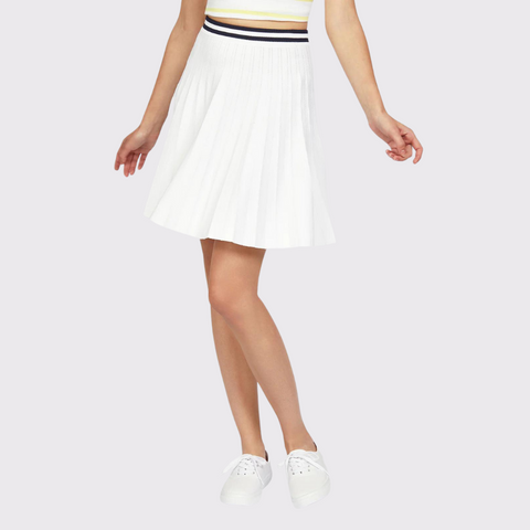 525 Larissa Tennis Skirt in White