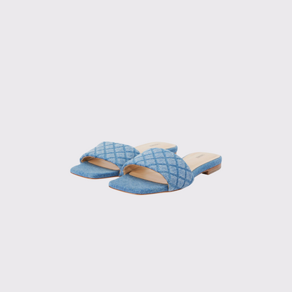 L'agence Aloise Denim Slide