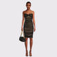 Norma Kamali Walter to the Knee Dress