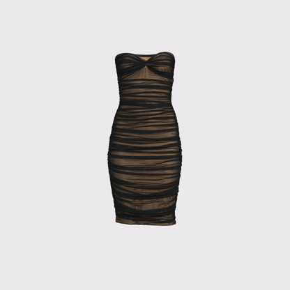 Norma Kamali Walter to the Knee Dress