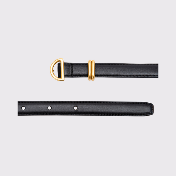 Frame Petit Crescent Belt Black – Carriage Trade display picture 1