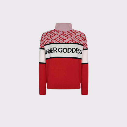 Hera Concept Inner Goddess Monogram Sweater