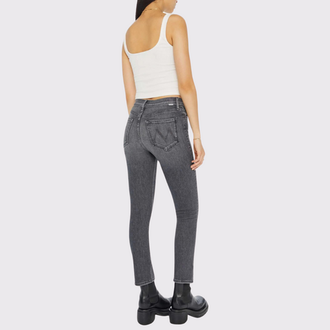 MOTHER Pixie Mid Rise Dazzler Ankle - Last One - Size 29