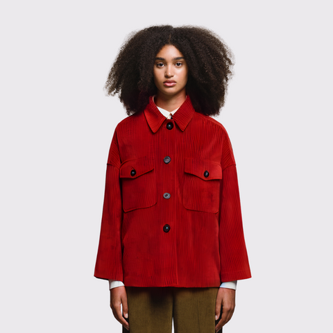 Circolo Caban Tasconato Corduroy Jacket