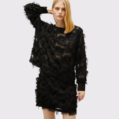 Marella Damien Feather Skirt - One Left - Size 2