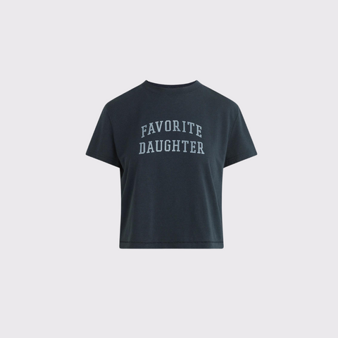 Favorite Daughter Cropped Collegiate Tee