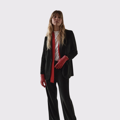 Circolo Smoking Velour Blazer