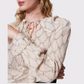 Twinset Creponne Blouse with Bow Print