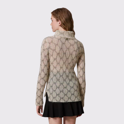 Twinset Mohair Blend Turtleneck
