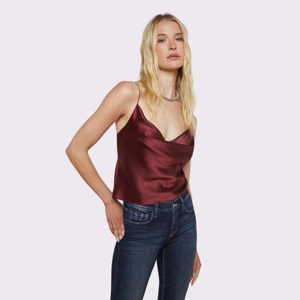 L'agence Calista Cowl Neck Cami