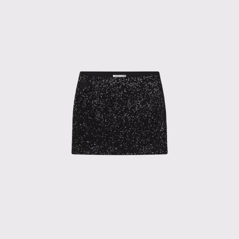 Frame Sequin Mini Skirt