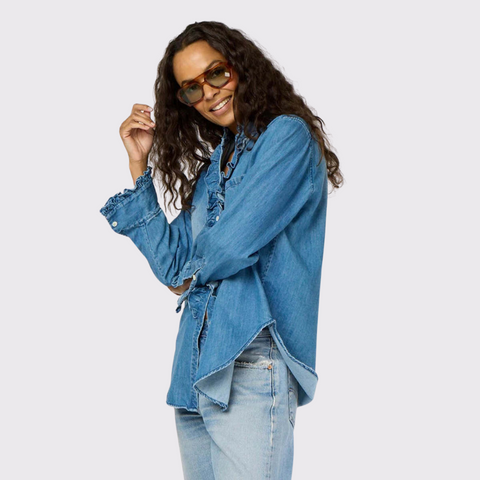 Kerri Rosenthal Molly Denim Shirt