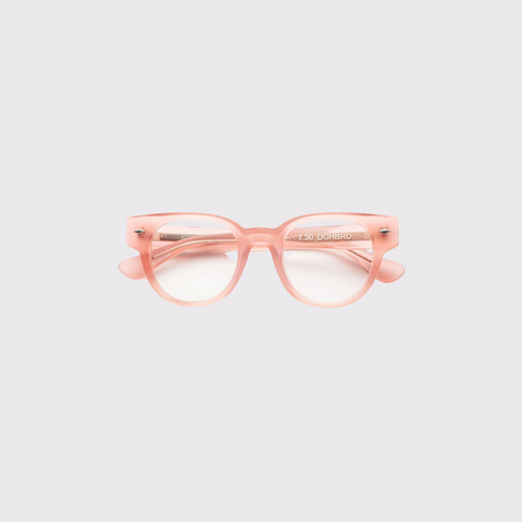 Caddis Dohbro Reading Glasses in Matte Pink