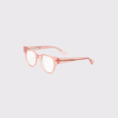 Caddis Dohbro Reading Glasses in Matte Pink