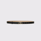 Twinset Reversible Belt with Oval T Buckle