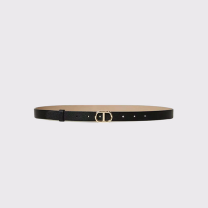 Twinset Reversible Belt with Oval T Buckle