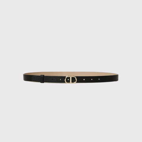 Twinset Reversible Belt with Oval T Buckle